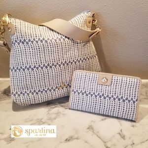 Spartina 449 Songbird Harbor Bag & Snap Wallet SET